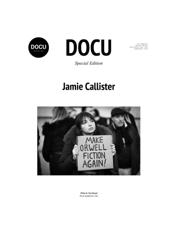 View Jamie Callister by Docu Magazine